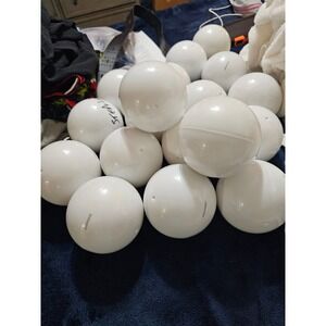 18 Mini brands plastic balls empty  crafts toys